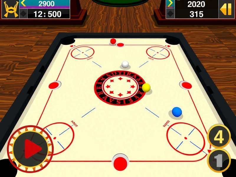 Carrom Pro Champion X Game Screenshot